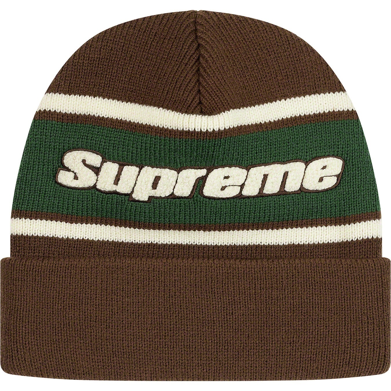 Chenille Stripe Beanie view 3